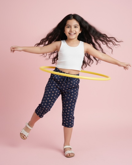 Angle Girls Capri