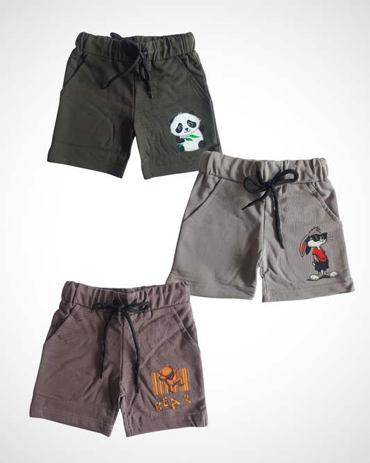 Creta Boys Barmuda. Pack of 3