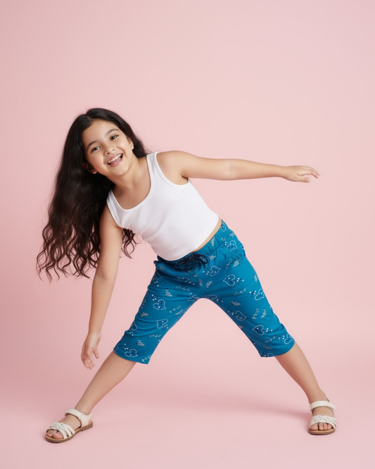 Angle Girls Capri