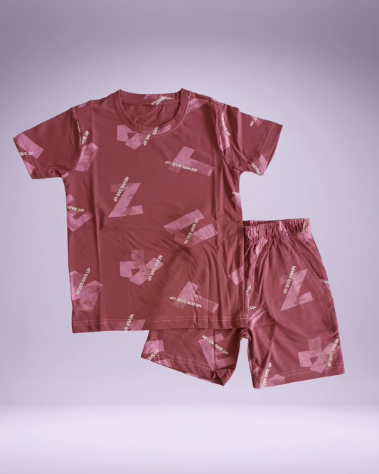 Indigo  Boys Barmuda Set. Short Sets. Co-ord Sets