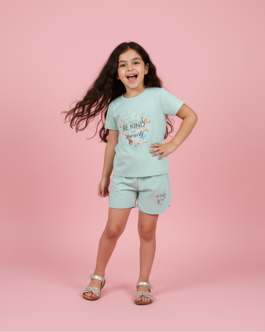 Pari Girls Hotpant Set