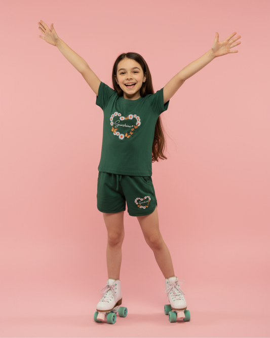 Pari Girls Hotpant Set