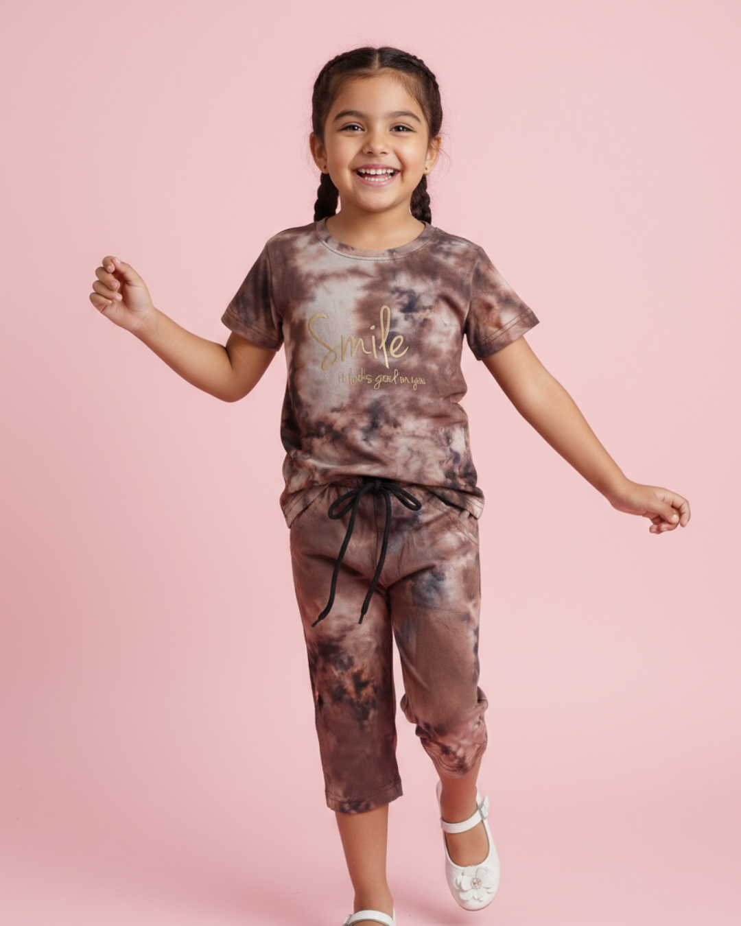 3 Pack of Princess Girls Capri Sets.