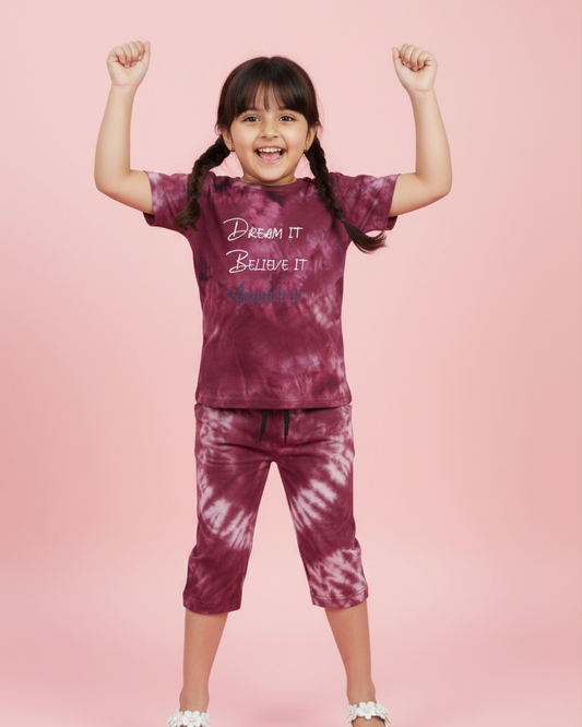 Princess Girls Capri Set