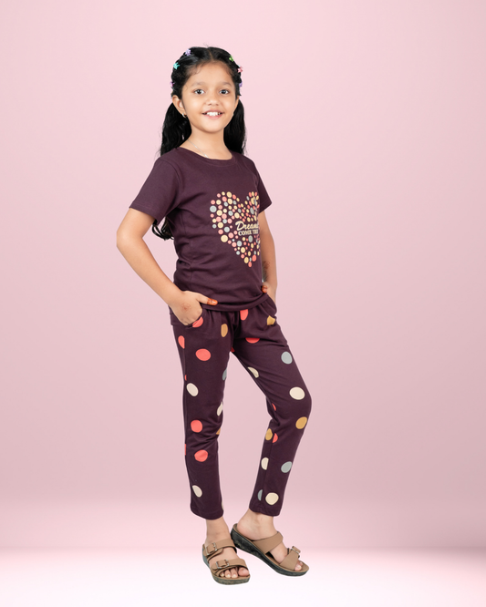 Ruby Girl Cotton Night Set