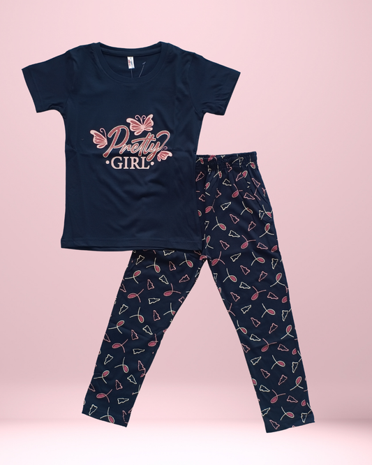Ruby Girl Cotton Night Set